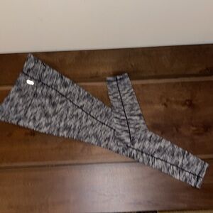 Zella “Vitals” Black & White Yoga Leggings Sz. L